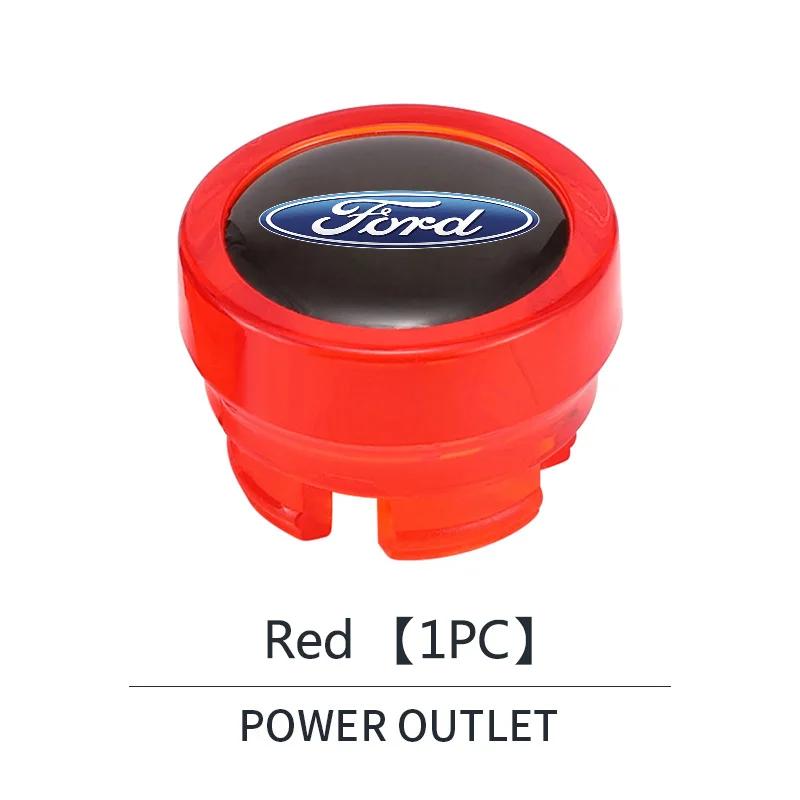 1pcs Car Cigarette Lighter Dust Cover Waterproof Dust Protector Cover For Ford Focus Mk3 Fiesta Ranger Mondeo S-MAX Kuga Mustang CVY1
