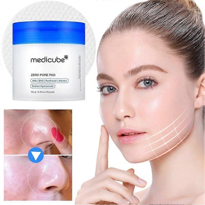 Pore Minimizing Toner Pads For Oily Skin Dual-Textured Facial Toner Pads for Exfoliation Pore Care for Daily Use