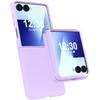 Suitable for Samsung ZFlip7 Folding Liquid Silicone Mobile Phone Case Solid Color Skin Feeling Zflip6 Anti Fall New Protective Case