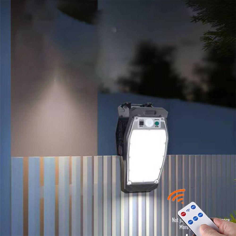 Bewegungssensor Solar Gartenleuchten Wasserdicht Solarbetriebene Gartenwandleuchte Einfach zu installieren 3 Modi Nachtlicht Gartendekor
