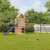 Vidaxl Parque Infantil Para Jardim, Madeira Maciça de Lariço