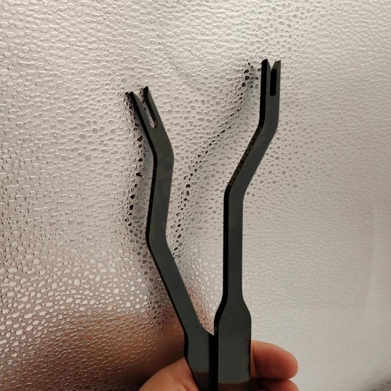 Car Roof Handle Removal Tool Ergonomic Grip Steel Construction for Vehicle Sunvisor Grab Release Tool