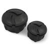 Black ABS Motorcycle Frame Hole Cover Plug Set for BMW