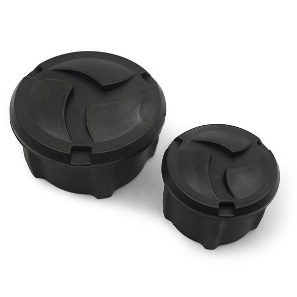 Black ABS Motorcycle Frame Hole Cover Plug Set for BMW