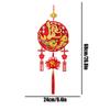 Chinese Lunar Horse Pendant Auspicious Traditional 2026 Lunar Horse Year Ornament For Wall Window Living Room Bedroom Entryway