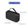 Carrying Case Waterproof Storage Box Accessories Container 6XDE