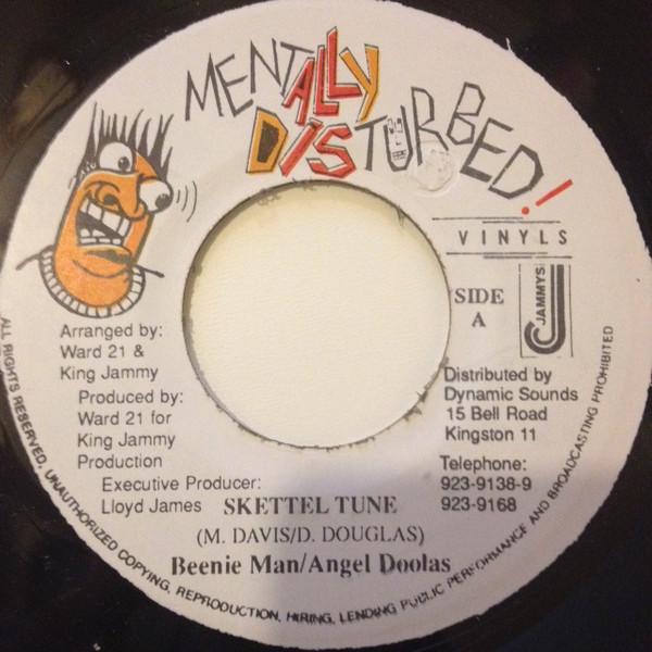 

7inch Record BEENIE MAN / ANGEL DOOLAS - Skettel Tune NONE Mentally Distur Jamaica Reggae, Ska & Dub Used