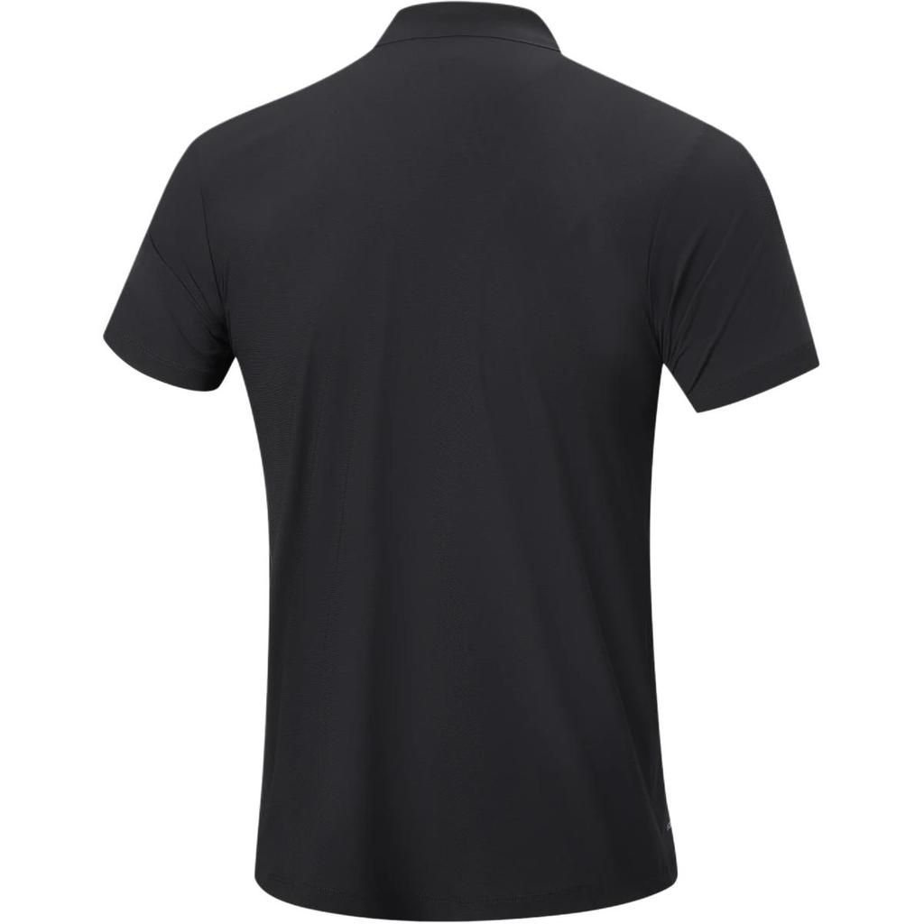 Li-Ning Fitness Series Casual Solid Color Versatile Short Sleeve Polo Shirt Men tops APLW283-4