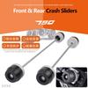 Motorcycle Accessories Front & Rear Axle Fork Crash Sliders Wheel Protector For Duke 790 2017-2023 DUKE 890 890R 2021-2023