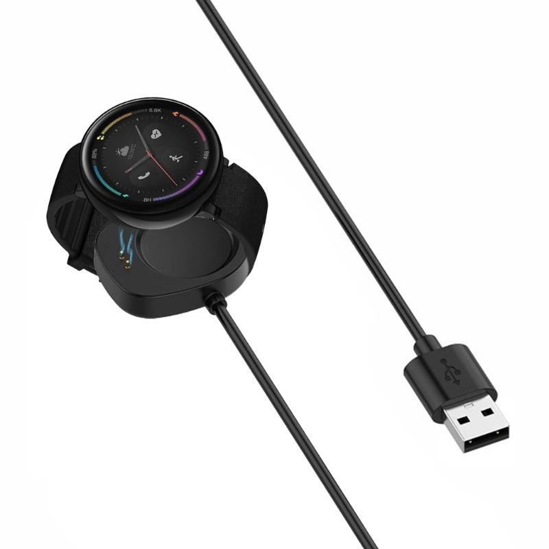Travel Friendly Fitness Smartwatch Magnetic Attachment Rapid Charging Cable Power Adapter Secure Connection for Balance