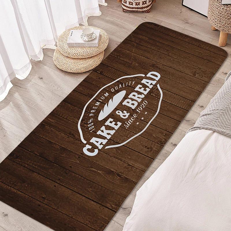 Teppich für Schlafzimmer Bäckerei Schlafraum Lustige Fußmatte Eingangstür Fußmatte Rutschfest Raum Boden Teppiche Moderne Heimdekoration