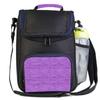 Oxford Cloth Insulated Large Capacity Student Crossbody Lunch Bag for Outdoor Picnic