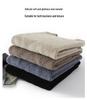 Men's Thick Wool Knit Sweater - Autumn/Winter, Round Neck, Solid Color, Loose Fit, Business Casual.
