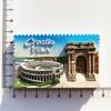Kroatien Reisekühlschrankmagnete Trogir Tourismus Souvenirs Magnetische Aufkleber für Pinnwand Kühlschrankaufkleber Heimdekoration