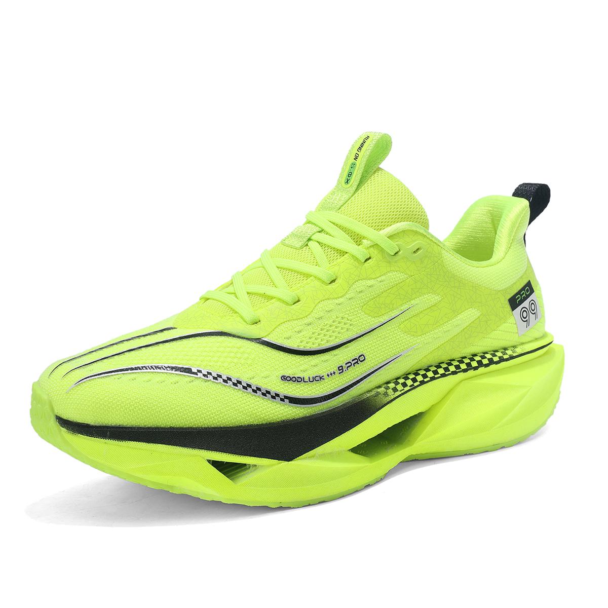 

Full-Length Real Carbon Plate Racing Running Shoes For Men And Womenyouth Running Ultra-Light Shock-Absorbing Rebound Sports Sho 36