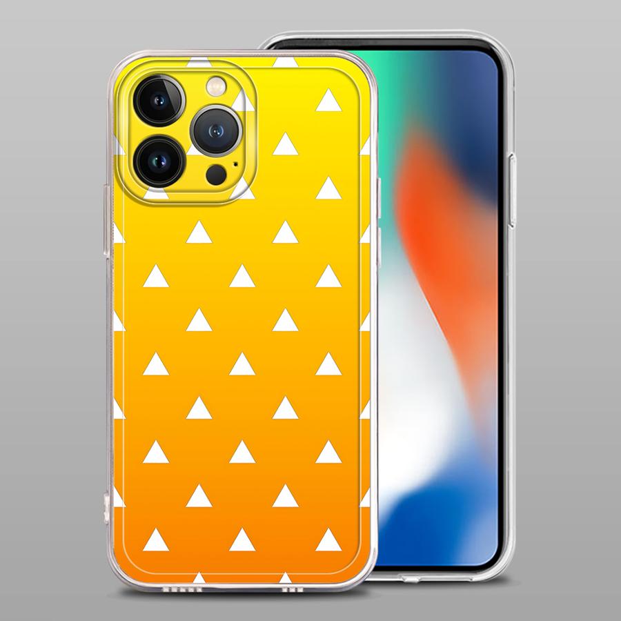 

Мягкий чехол-бампер D-Demon S-Slayer для iPhone 17 Pro Max 16 Air XS Max 7 8 13 Pro 15 12 Mini 11 14 Plus XR iPhone 11