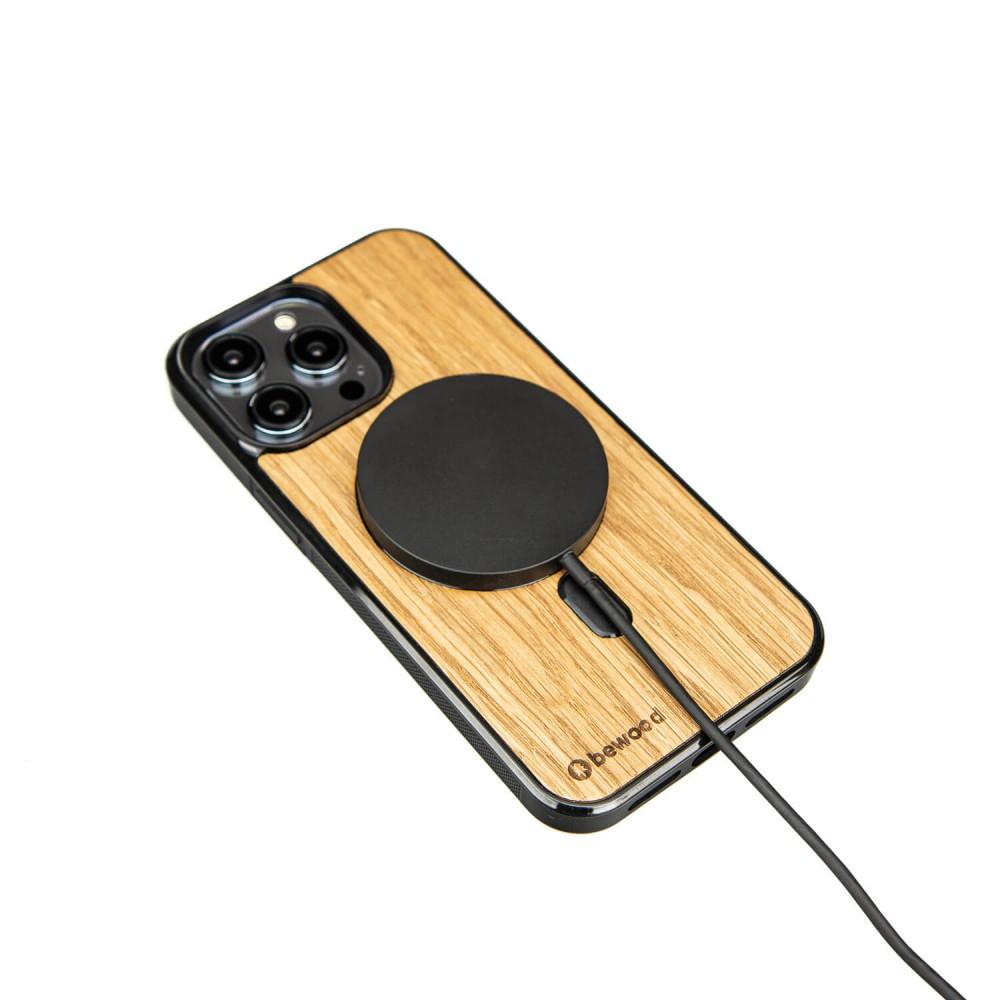 Bewood Wooden Case for iPhone 14 Pro Max Oak MagSafe