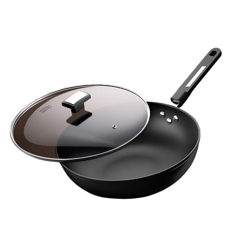 Corning Non-Coated Refined Iron Wok