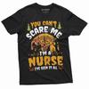 Funny Halloween T-Shirt Mens Womens Tees Top Halloween Nurse Shirt Nurse Gifts Scary Halloween Tee