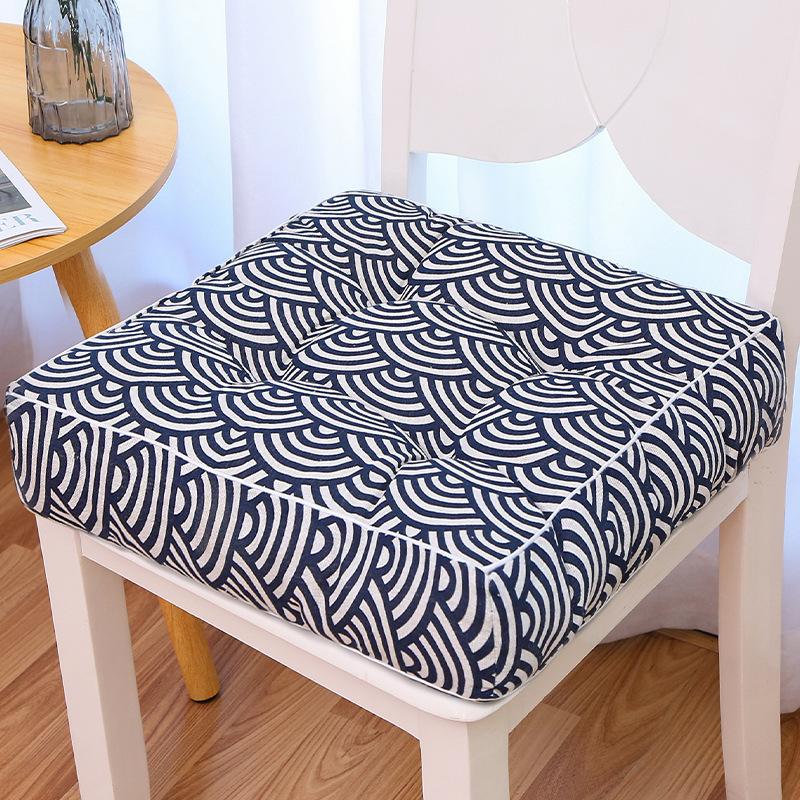 10cm Thick Cushion for All-season Office Computer Chair Cushion Student Stool Cushions Multi Purpose Square Seat Pads Soft Comfortable Waist Cushion