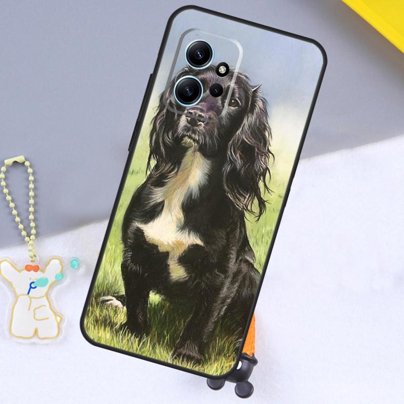 Cartoon Cocker Spaniel Case For Xiaomi Redmi Note 14 13 9 10 11 12 15 Pro Plus Cover For Redmi 15 C 13C 12C 10C 14C