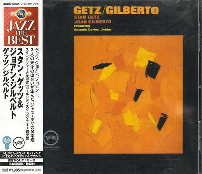 CD STAN GETZ & JOAO GILBERTO, ASTRUD G - Getz/Gilberto  UCCU5002 Verve Records 2003 Japan ObiJazz Used