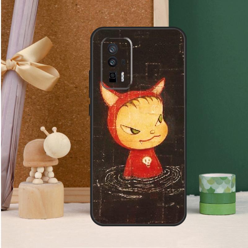 Yoshitomo Nara Case For POCO X6 Pro X3 X4 X5 M6 Pro F5 F3 M5s Xiaomi 13T Pro 11T 12T 12 13 14 Ultra Cover