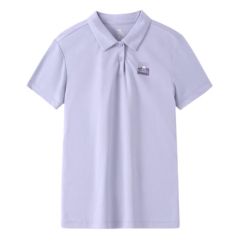 Camel Outdoor Quick-Dry Breathable Short Sleeve Polo Shirt L