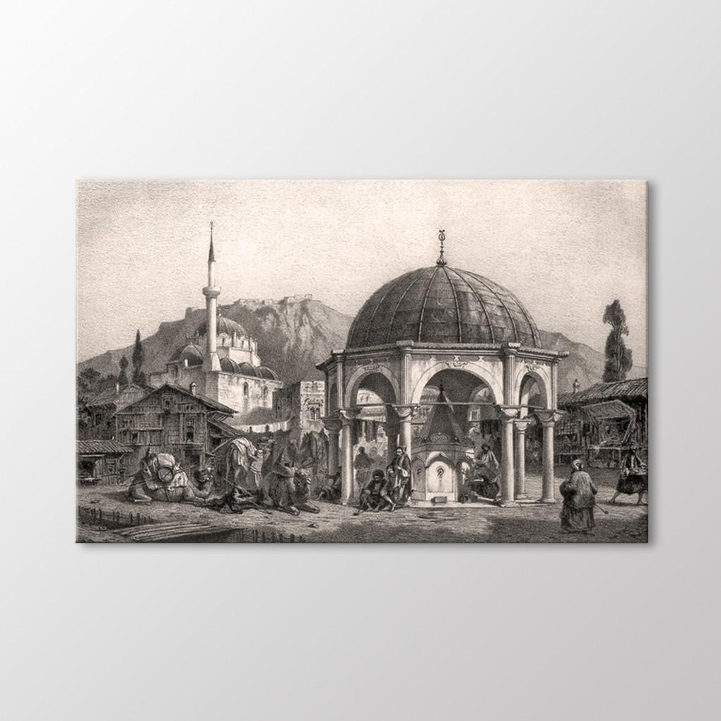 

Фонтан Камелер Хани, Измирская живопись