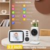 3.2" Baby Monitor with Built-in Battery (Model MC632A)