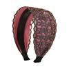 Fashion Vintage Lace Hair Hoop Anti Slip Hollow Lace Hairband Head Wrap Hair Accessories Elegant Women's Wide Headband Daily Use
