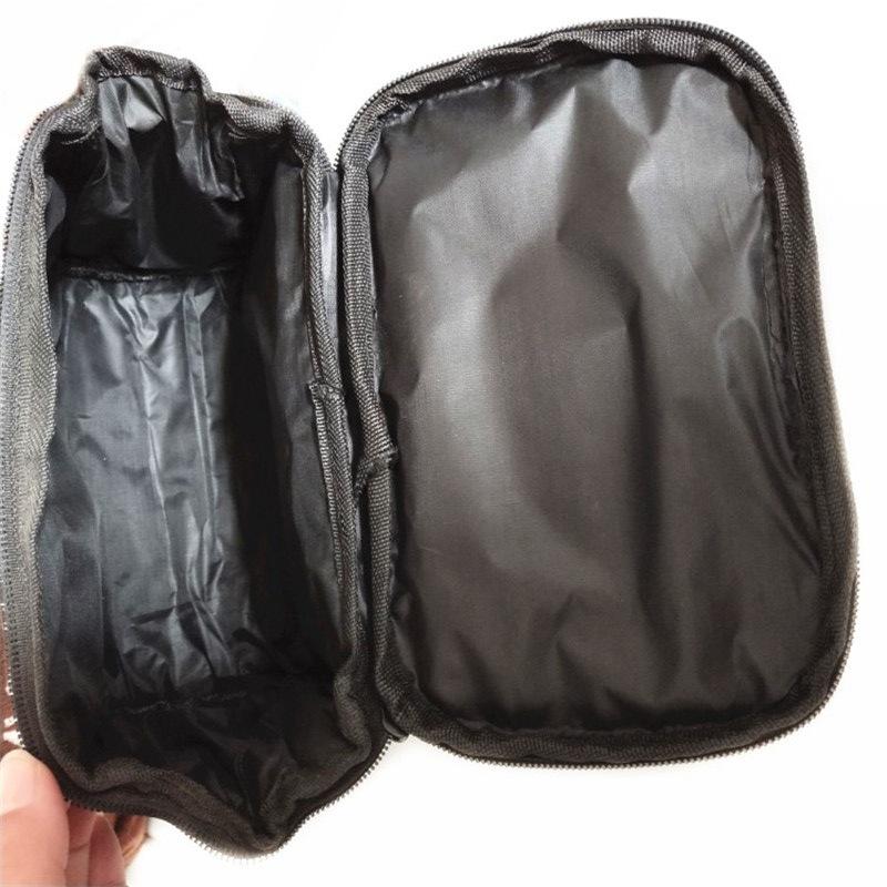 1PC Large Capacity Bags Bicycle Front Basket Durable Waterproof Tube Handlebar Canvas Outdoor Sports Accessories