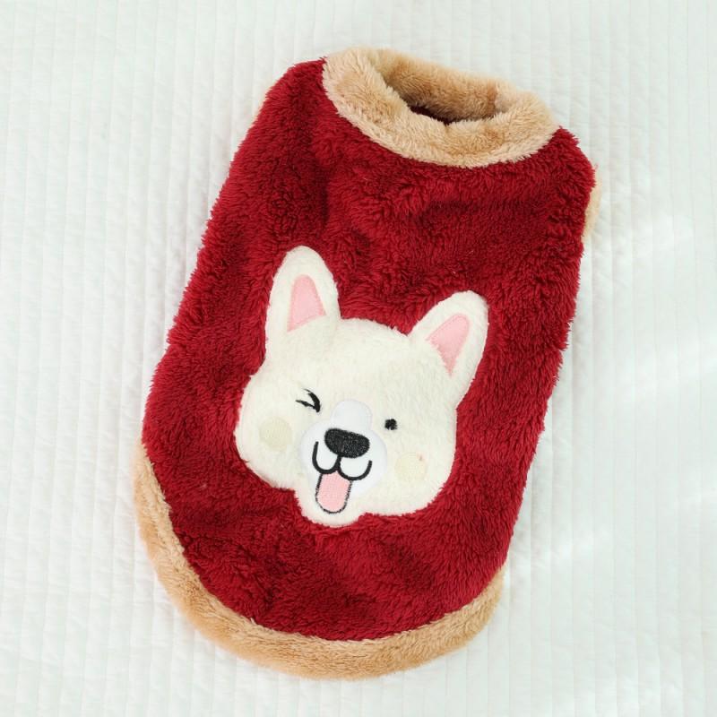 Warm Winter Pet Vest Dogs Cats Small Medium Large Breeds Fleece Lined Cozy Sleeveless Jacket