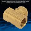DN15 Brass One Way Automatic Swing Check Valve for Water Oil Acidic Media