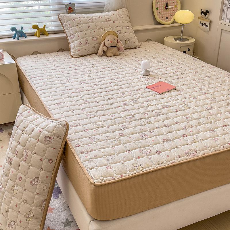 New Products for The Beginning of School Season: Fitted Sheet, Mattress Protector, Student Dormitory, Non-slip, Non-shifting, Machine Washable