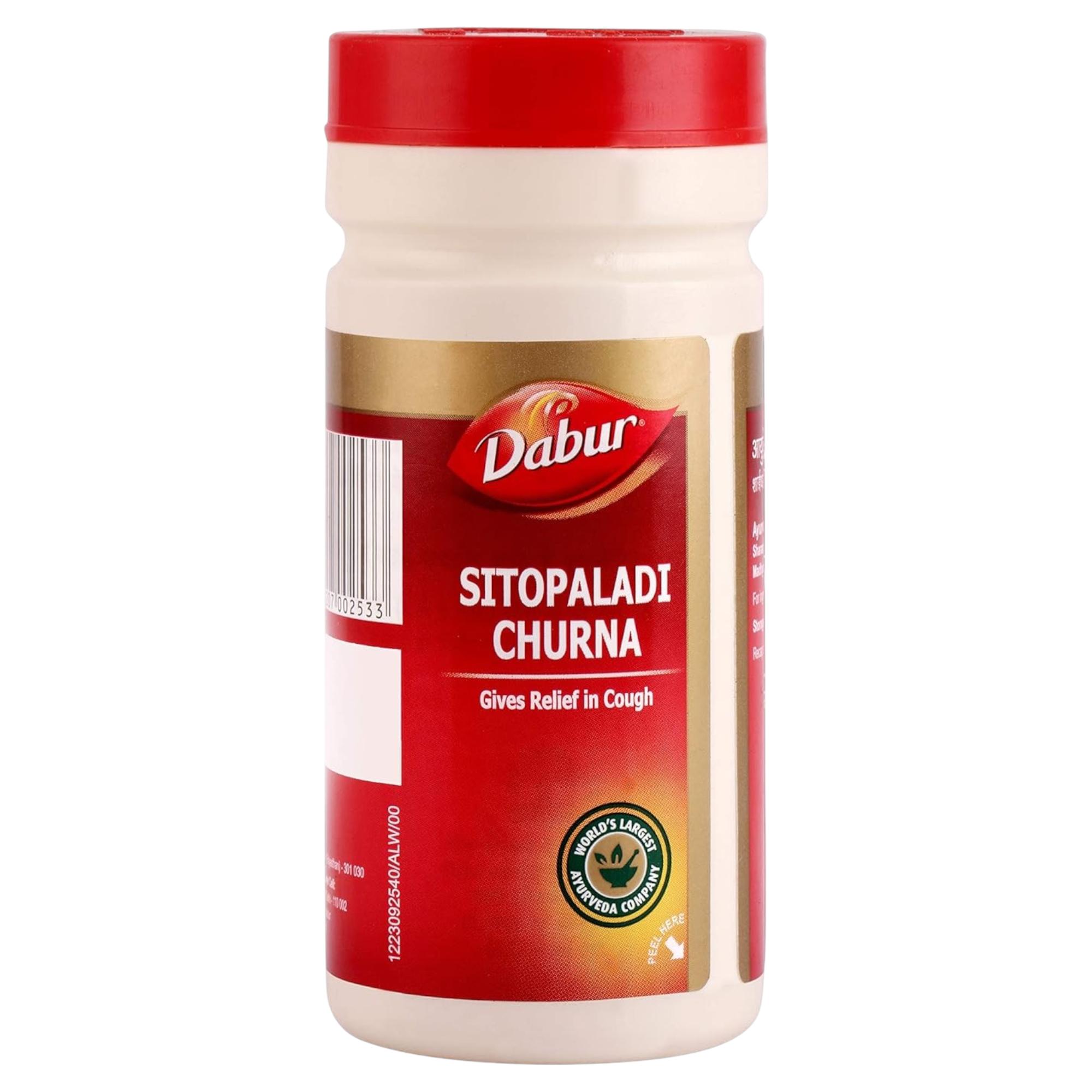

Dabur Sitopaladi Churna 60 Gm | Herbal Respiratory Wellness Powder for Cold & Cough Relief