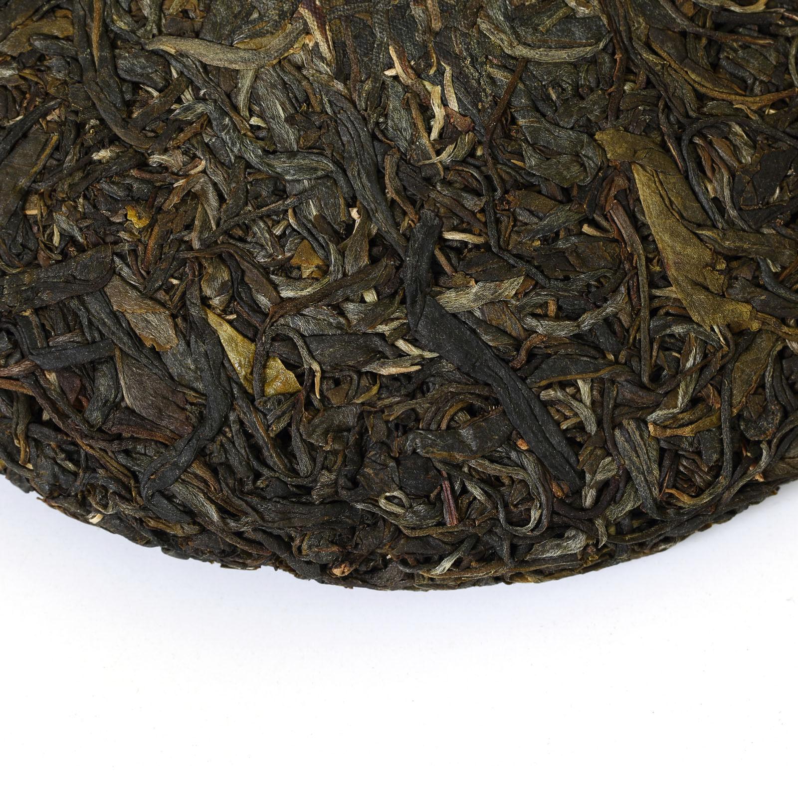 2018 г. 357 г Юньнань Исландия Древнее дерево Весенний чай Пуэр Чай Пуэр Пуэр Сырой пирог — фото 5