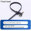 Multifunctional Zip Ties for Cable Cords 100 Pieces Reusable Wire Fasteners Cord Management Tool for Home Studio Workshop