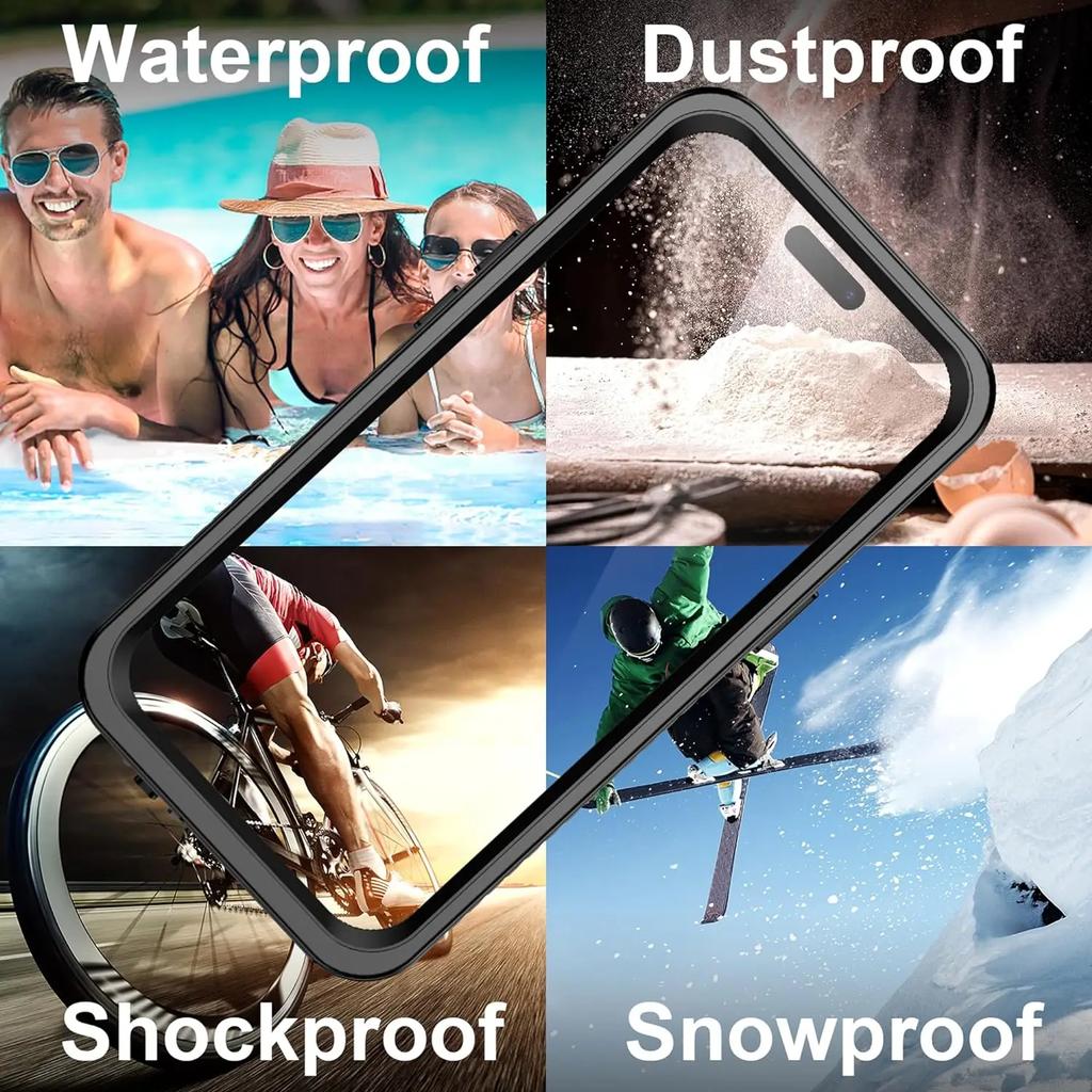 Wodoodporne etui IP68 dla Samsung Galaxy A56 A35 A15 A17 A55 S25 FE S26 Ultra S24 Certyfikowane odporne na wstrząsy Pełne etui ochronne