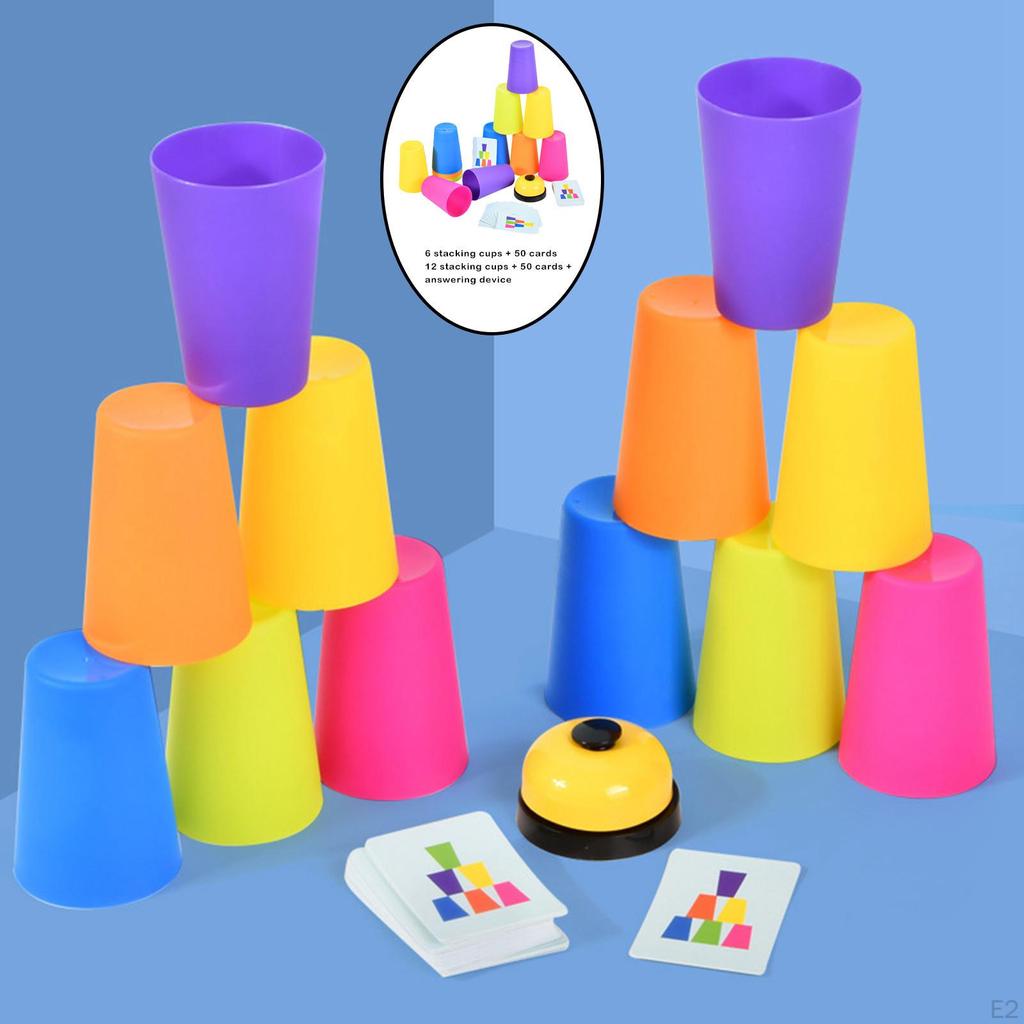 baby boy girl montessori Toys Stacking Toy Educational Interaction Classic Family Game