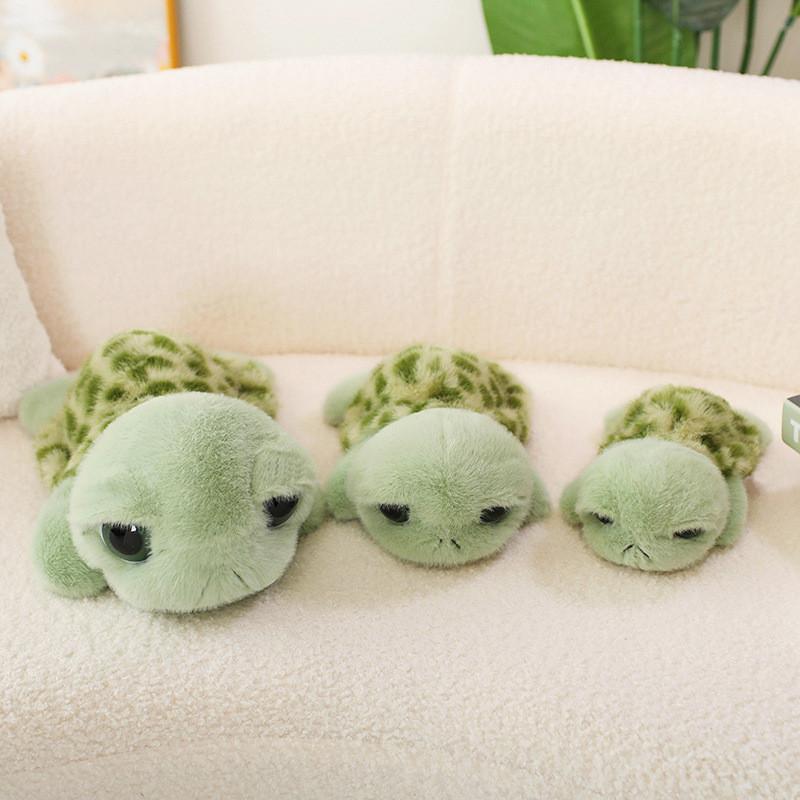 Cute Largeeye Turtle Plush Toy With Soft Pp Cotton For Kids Cuddle And Play