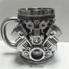 Stainless Steel Coffee Mug Engine Stainless Steel Mug Car Engine Coffee Mug V8-B61B