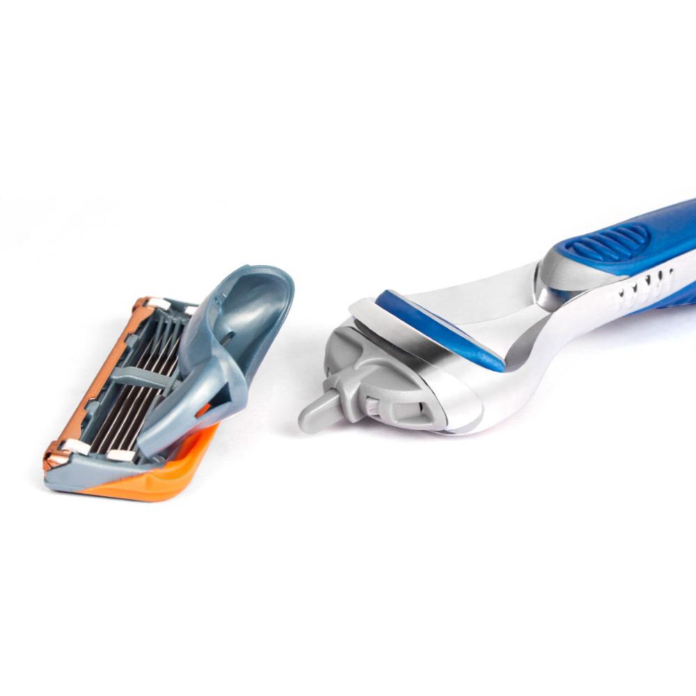 4 ks Pánské bezpečnostní žiletky | Nerezová náhradní sada pro hladké a šetrné holení