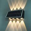 Mini Solar Led Wall Light Outdoor Waterproof Warm Garden Decoration Led Wall Lamp Fence Lights 1/2Pcs