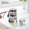 Mr. Nanshan Heat-Resistant Glass Kung Fu Teapot