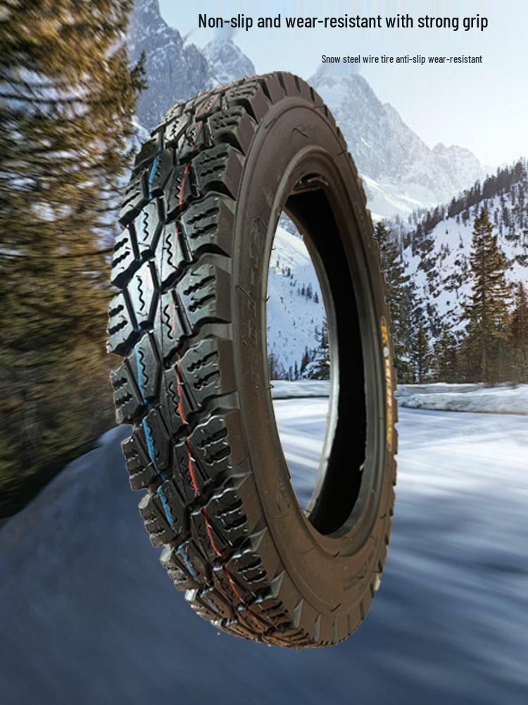 Steel Wire 8-Ply Electric Tricycle Tire 16x4.0/400-12/3.75/3.00-12