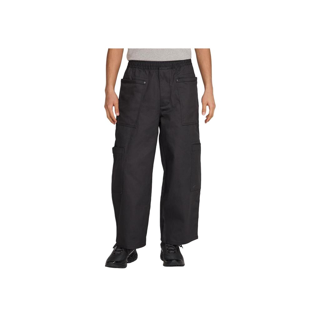 Nike Solid Loose Versatile Comfortable Cargo Pants Men bottoms Charcoal HJ0644-060