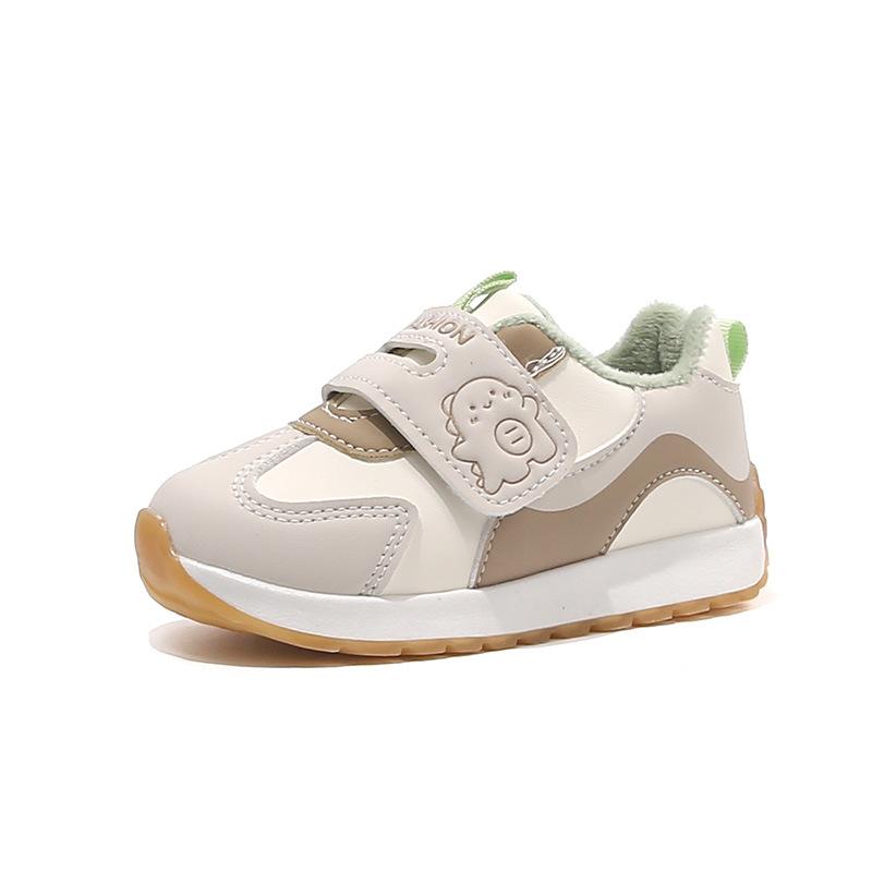 Two Cotton Velvet Sports Shoes 2025 Winter Explosion Baby Girl Soft Sole Casual Shoes Fashion Boy Forrest Gump Shoes