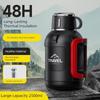 Short Stout Large Capacity Vacuum Cup Tea Water Separation Teapot 316 Stainless Steel Water Kettle Outdoor Car Kettle