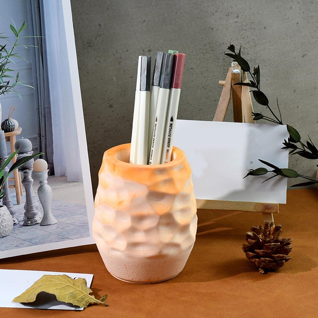 Silicone Ornament Moulds Silicone Vase Molds Irregular Shape Flexible Crafting Moulds Silicone Texture Craft Moulds